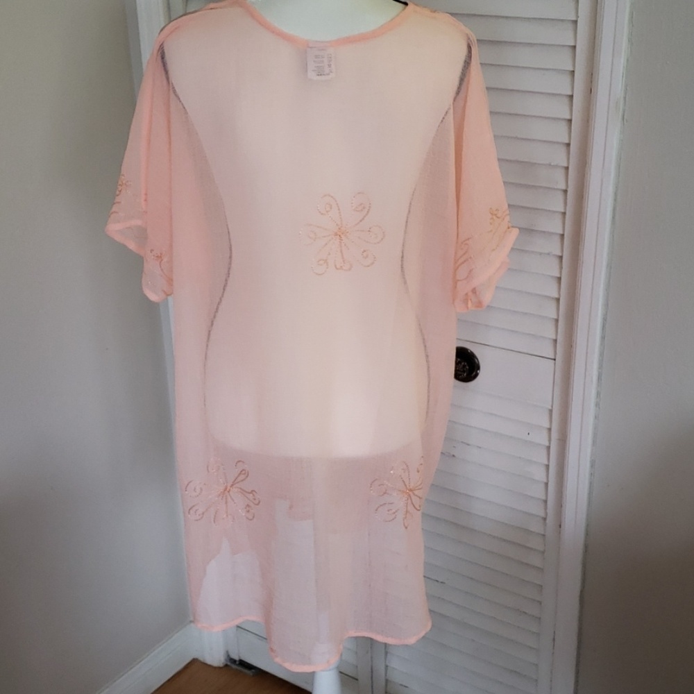NWT Tangerine “Surface" Bathing suit coverup, Size Large - Picture 5 of 8